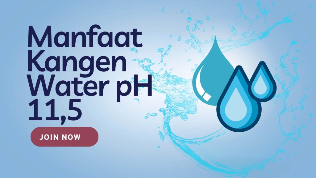 Manfaat Kangen Water pH 11,5