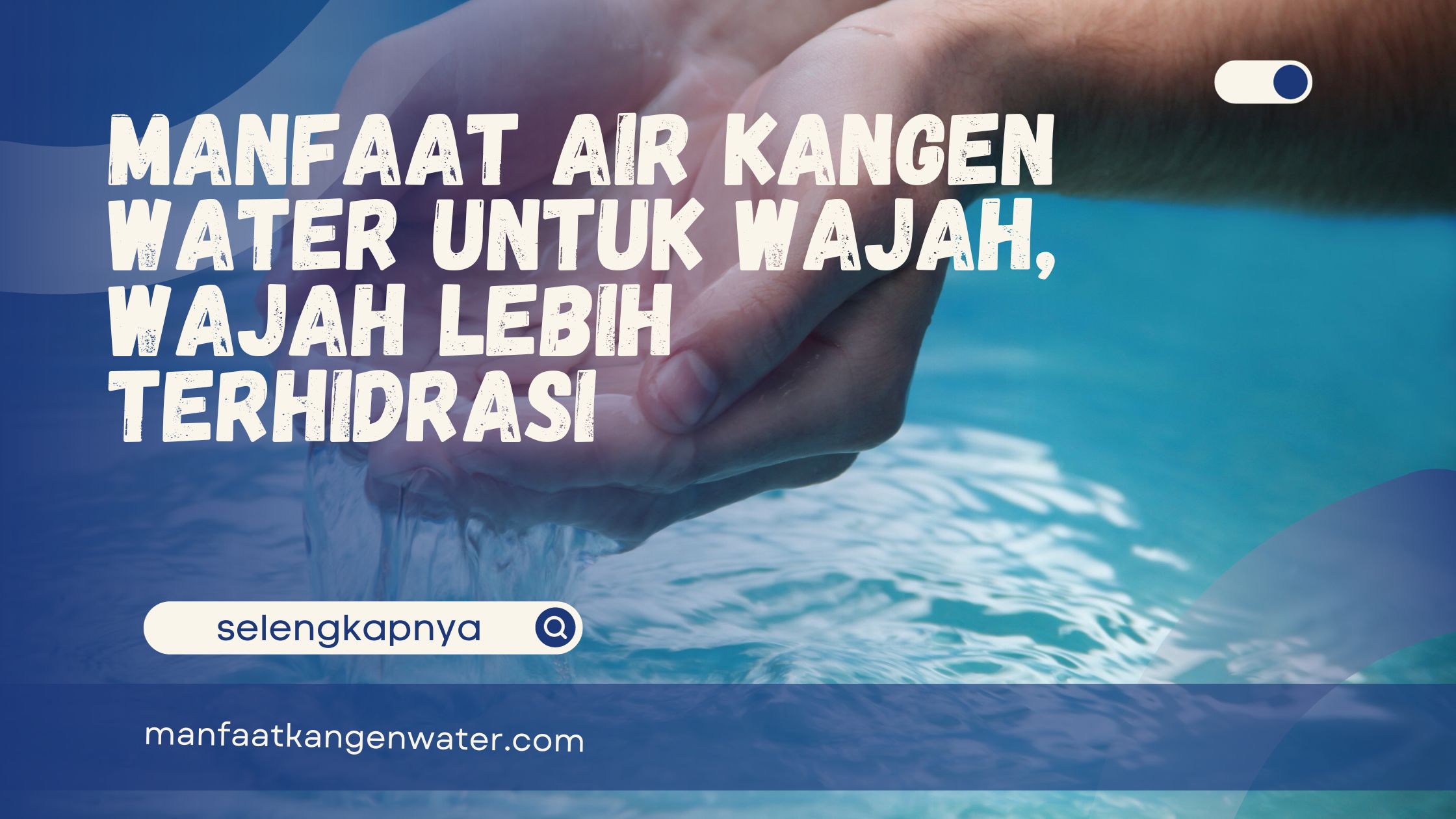 Air kangen water untuk wajah