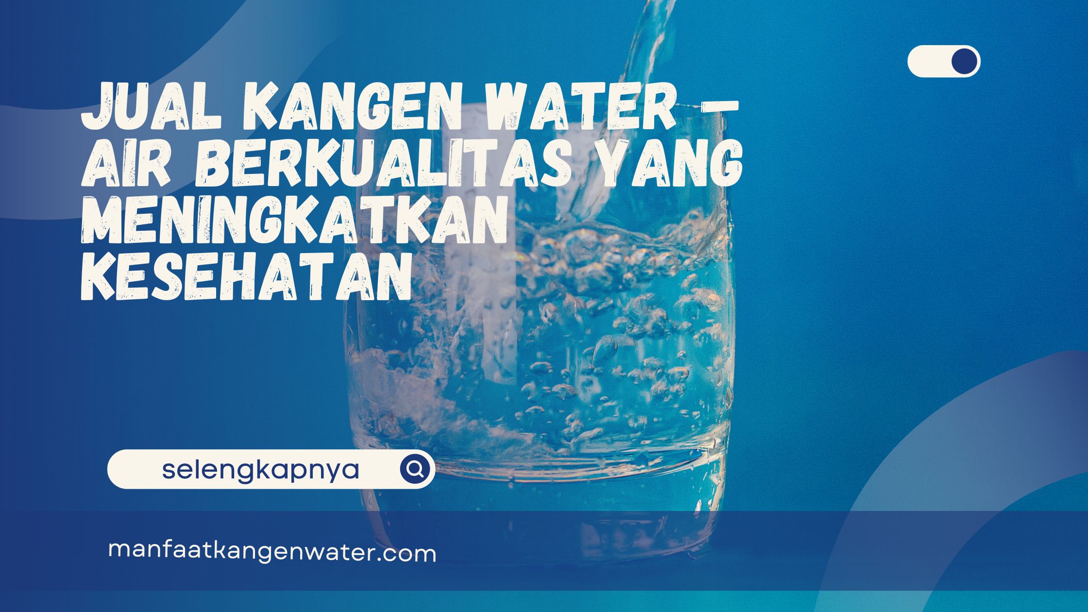 jual kangen water