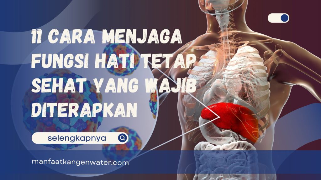 11 Cara Menjaga Fungsi Hati Tetap Sehat yang Wajib Diterapkan