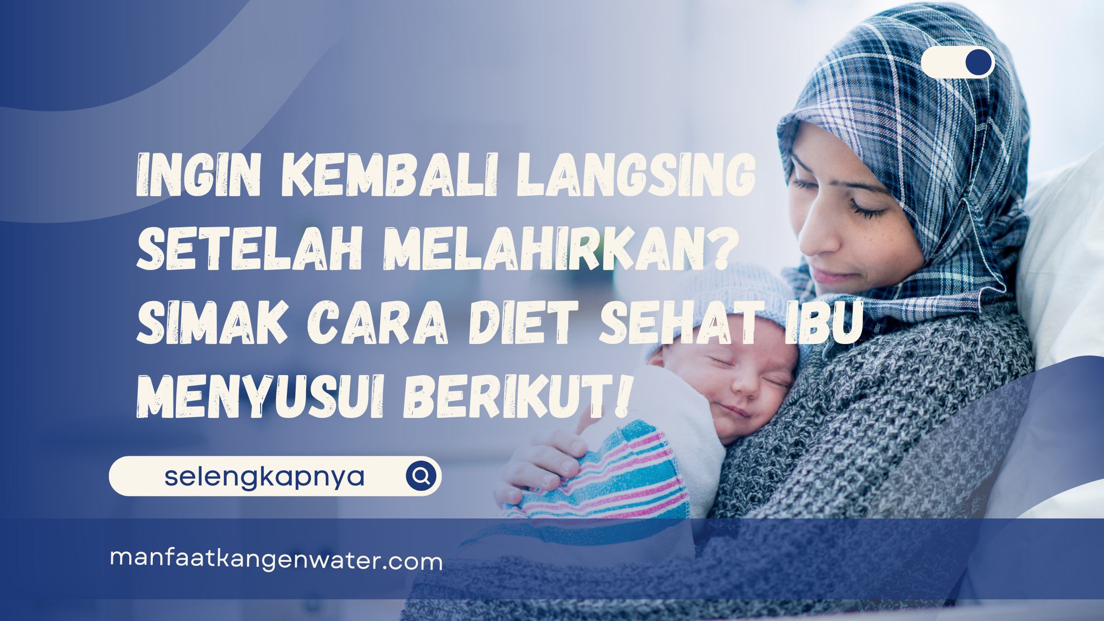 cara diet sehat ibu menyusui