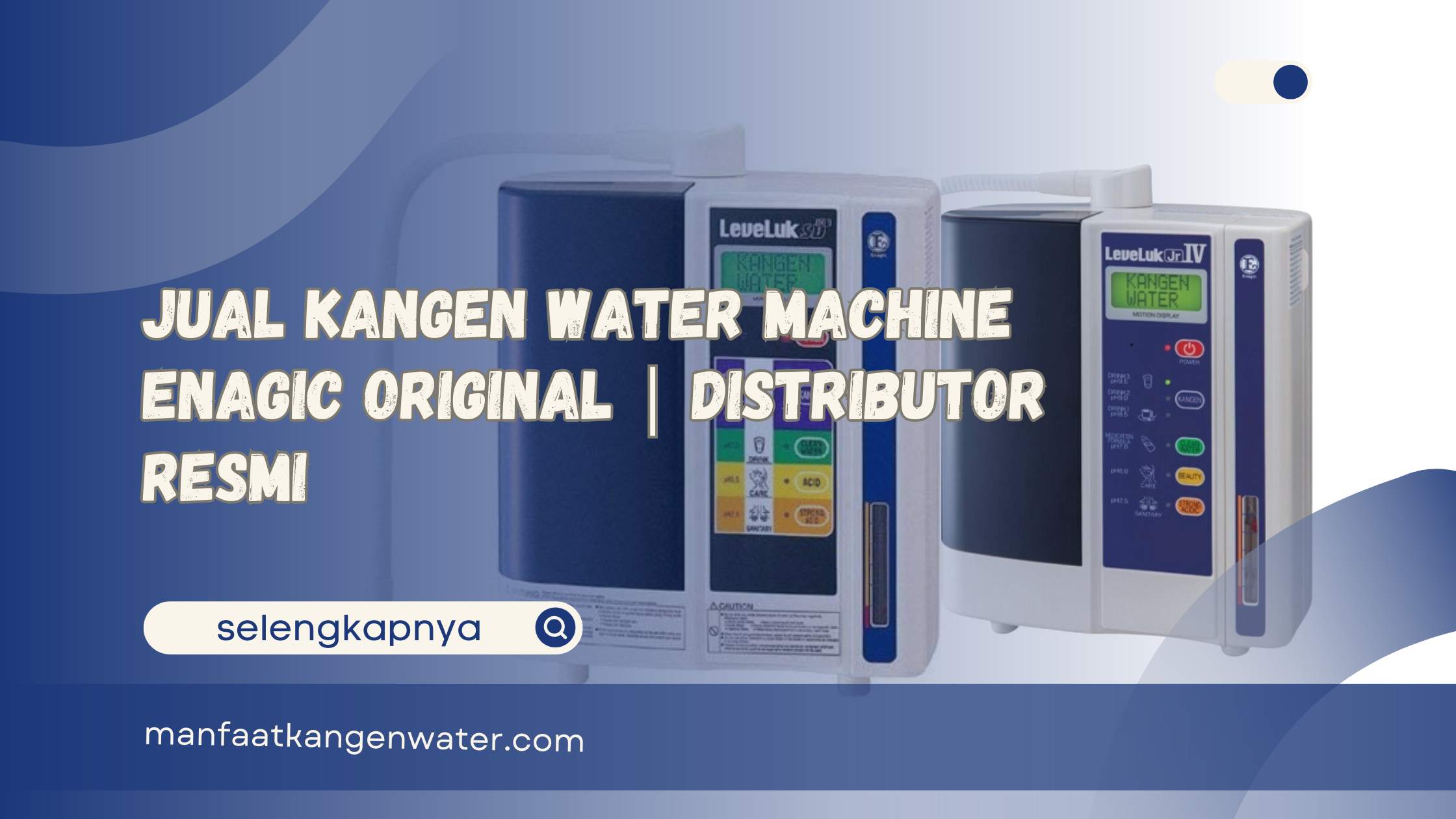 Jual Kangen Water Machine Enagic Original Distributor Resmi